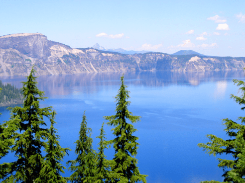 Crater Lake. 