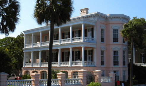 Mansion in Charleston, South Carolina. Photo via. 